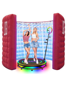 Cabina de Fotos 360 Inflable SAYOK 3M con LED para Eventos