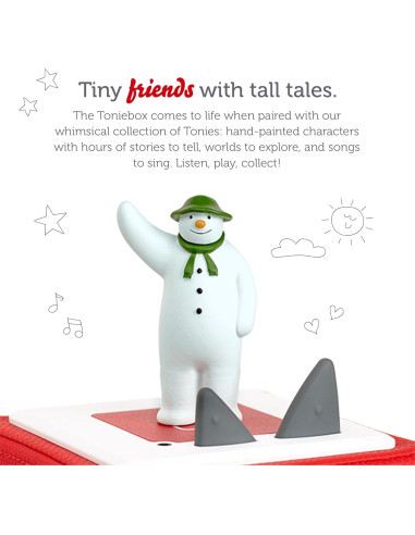 Tonies Muñeco de Nieve y Perro de Nieve con 2 Cuentos