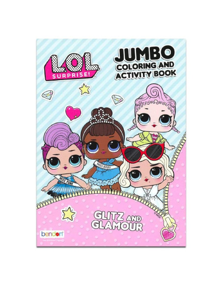 Libro para Colorear L.O.L. Surprise! 80 Páginas Multicolor