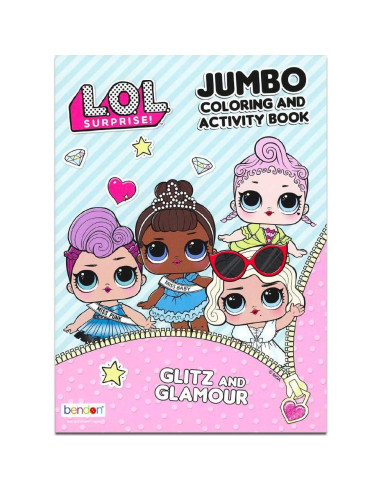 Libro para Colorear L.O.L. Surprise! 80 Páginas Multicolor