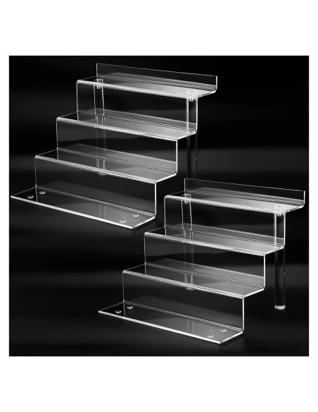 Estante Acrílico Bigantss 4 Niveles para Perfumes 2 Pcs