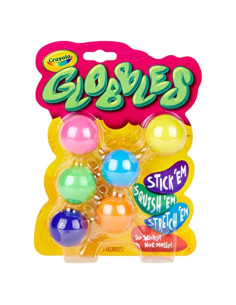 Crayola Globbles Juguete Antiestrés 6 Colores para Niños