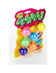 Crayola Globbles Juguete Antiestrés 6 Colores para Niños 2