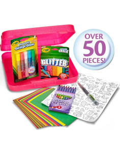 Estuche de Arte Crayola Todo Lo Que Brilla 51 Piezas 2