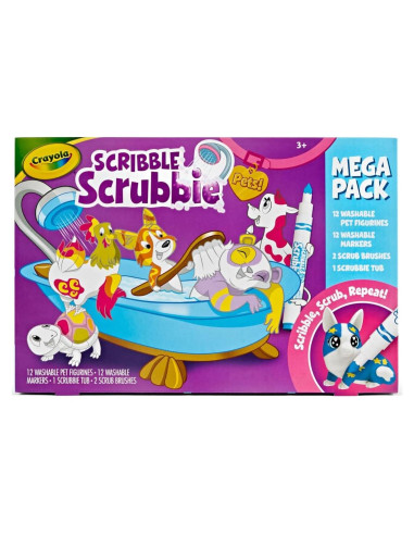 Conjunto Mega de Mascotas Crayola 25 Piezas Juguete Creativo