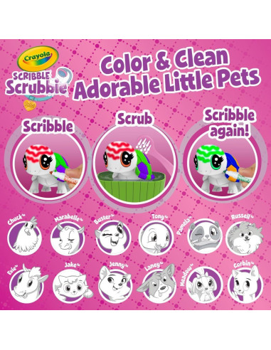 Conjunto Mega de Mascotas Crayola 25 Piezas Juguete Creativo