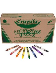 Crayones Grandes Crayola Classpack 400ct 8 Colores 2