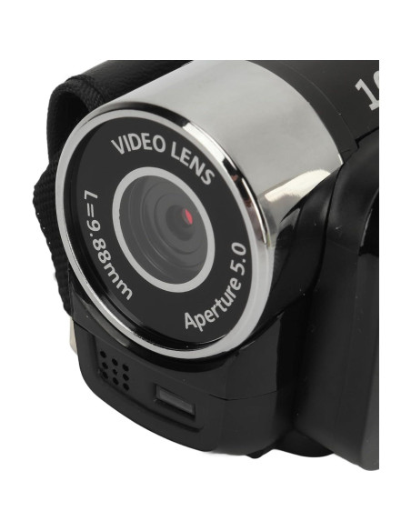 Cámara de Video Sanpyl 1080P 16MP 16X Zoom Pantalla 2.4"