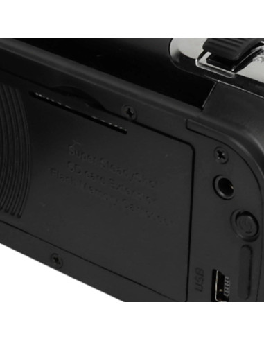 Cámara de Video Sanpyl 1080P 16MP 16X Zoom Pantalla 2.4"