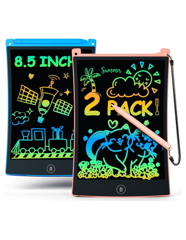 Tableta de Escritura LCD Bravokids 2 Pack 21.6 cm Niños