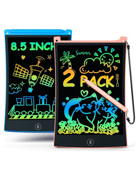 Tableta de Escritura LCD Bravokids 2 Pack 21.6 cm Niños