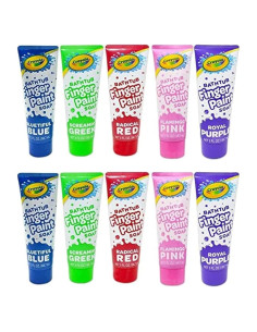 Pintura para Baño Crayola - 10 Botellas de 90 ml