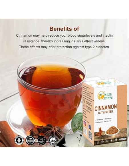 Chips de Canela Premium Herbs Botanica 226.8 g para Hornear