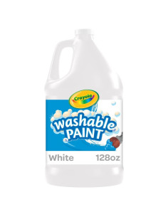 Pintura Lavable Crayola 1 Galón Blanca para Niños