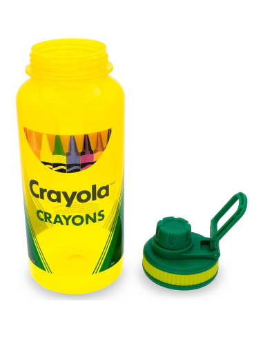 Botella de Agua Crayola 0.95L con Stickers Personalizables