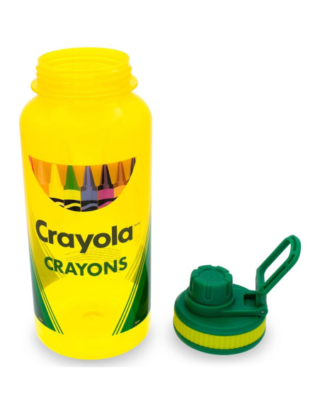 Botella de Agua Crayola 0.95L con Stickers Personalizables