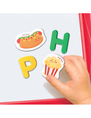 Juego de Imanes ABC Crayola - Jardín de Comida - 26 Letras