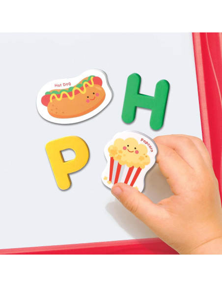 Juego de Imanes ABC Crayola - Jardín de Comida - 26 Letras