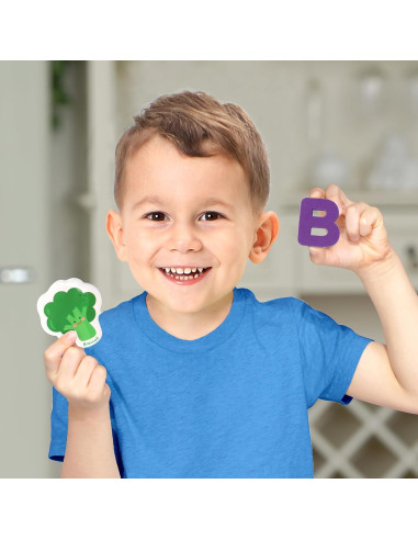 Juego de Imanes ABC Crayola - Jardín de Comida - 26 Letras