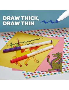 Marcadores Lavables Super Tips Las Mega Ofertas 80 Pzs 2