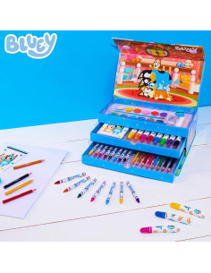 Juego de Arte Bluey para Niños - Kit de Pintura y Dibujo 2