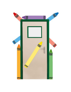 Decoraciones de Aula Eureka Crayola 12 Piezas Multicolor