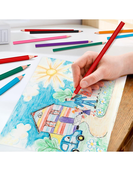 Set de 288 Lápices de Colores YEGEER Multicolor Pre-afilados Set de 288 Lápices de Colores YEGEER Multicolor Pre-afilados