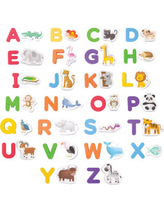 Juego de Imanes ABC Crayola - Fiesta de Animales 52 Piezas 2