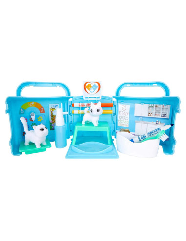 Crayola Scrubbies Vet Set 2 Figuras Mascotas Lavables