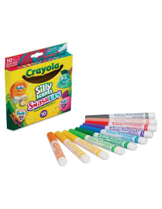 Marcadores Lavables Aromáticos Crayola Silly Scents 10 Colores