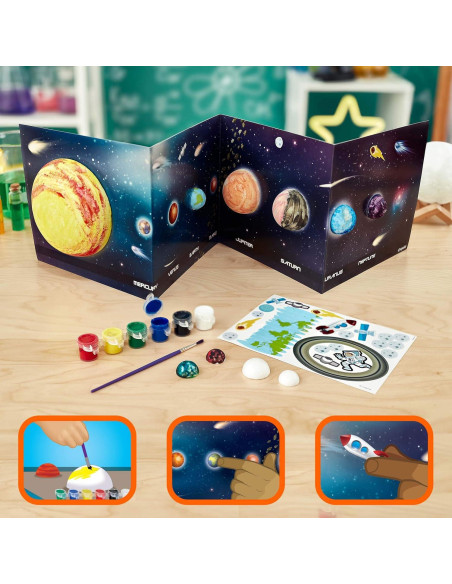 Kit de Ciencia Espacial Crayola - Sistema Solar Educativo