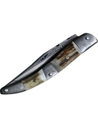 Cuchillo de bolsillo Perkin Damasco plegable 16.5 cm