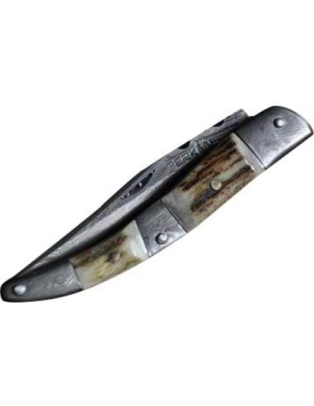 Cuchillo de bolsillo Perkin Damasco plegable 16.5 cm