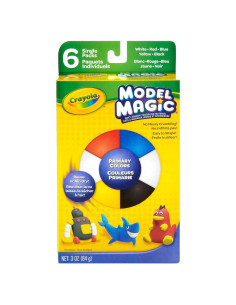 Crayola Model Magic 6 Paquetes 14g Colores Primarios