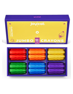Crayones Jumbo JoyCat 30 unidades Multicolor Irrompibles