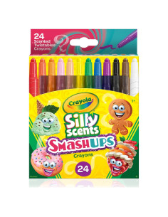 Crayola Crayones Aromatizados Mini Twistables 24 Piezas