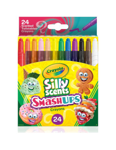 Crayola Crayones Aromatizados Mini Twistables 24 Piezas 2