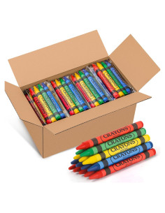 50 Crayones Ellinjan Mini 4 Colores para Niños