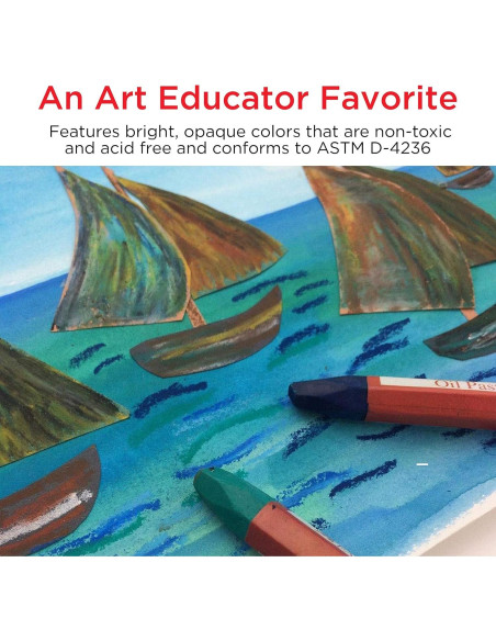 Pasteles al Óleo Faber-Castell 288 Piezas para Aula