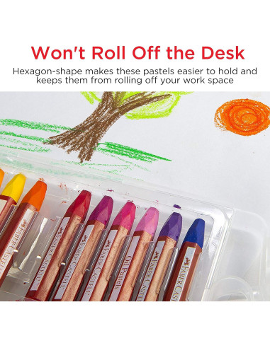 Pasteles al Óleo Faber-Castell 288 Piezas para Aula