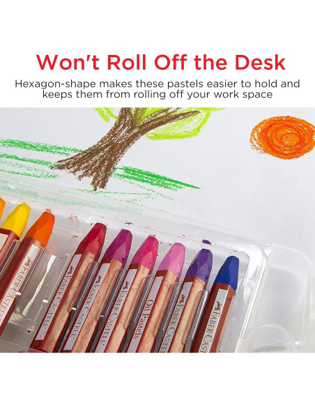 Pasteles al Óleo Faber-Castell 288 Piezas para Aula