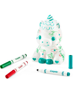 Luz Nocturna Crayola Unicornio Colorable 14.6x10.8 cm 2