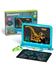 Tablero de Arte Iluminado Discovery Deluxe 6-en-1 con Gafas 3D