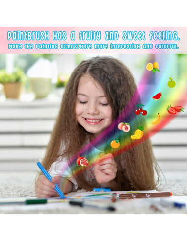 Kit de Arte Unicornio AJLICHIBAN FUN 49 Pzs Lavables