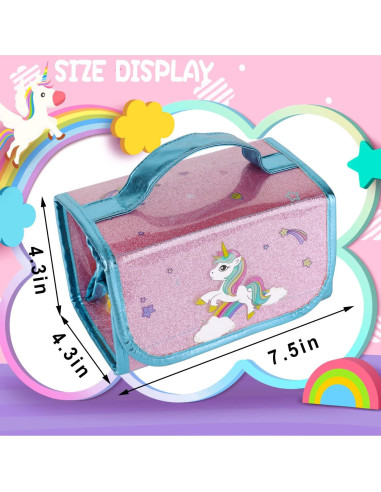 Kit de Arte Unicornio AJLICHIBAN FUN 49 Pzs Lavables