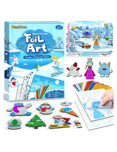 Kit de Manualidades PERRYHOME Foil Congelado 130 Piezas