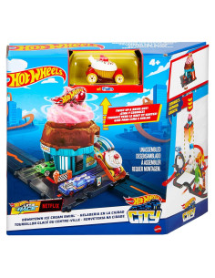 Hot Wheels Heladería Swirl Mattel HTN77 Juguete 0.25 kg