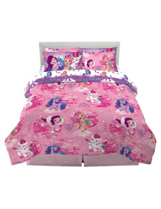 Conjunto Ropa de Cama Franco My Little Pony 7 Piezas