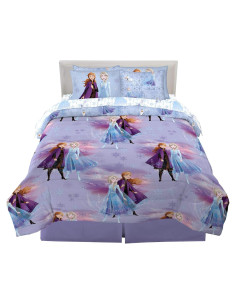 Conjunto de Ropa de Cama Disney Frozen 2 7 Piezas Franco