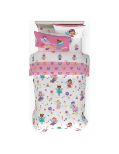 Juego de Cama Franco Hadas Encantadas 5 Piezas Individual